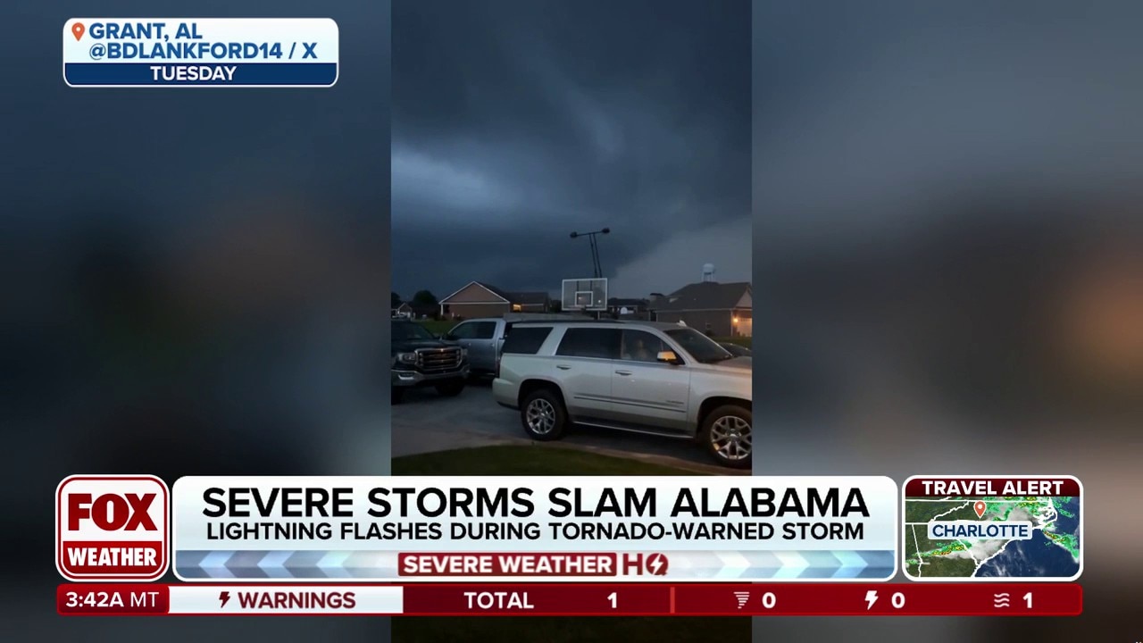 Tornadoes, severe thunderstorms strike the South