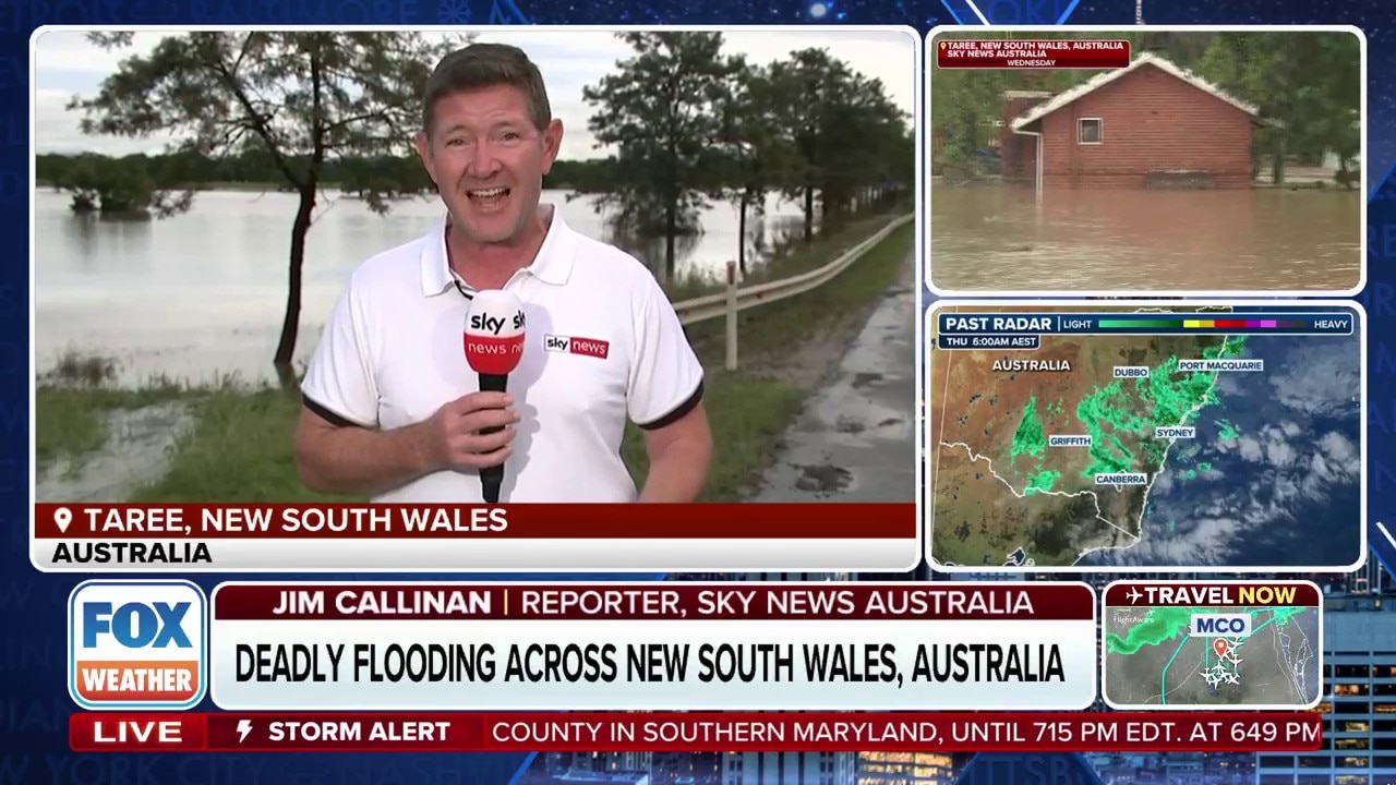 Heavy rainfall causes deadly flooding in Australia