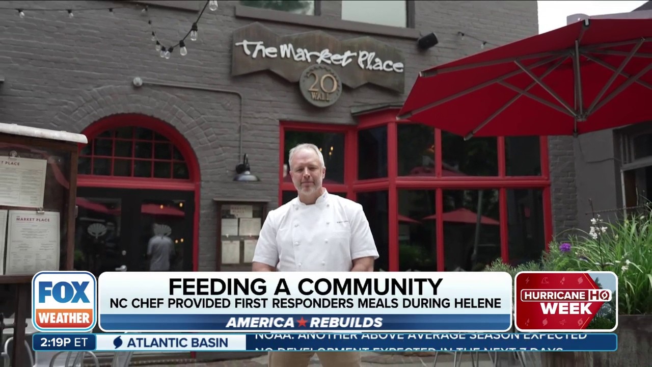North Carolina Chef Steps Up To Help After Hurricane Helene's Devastation