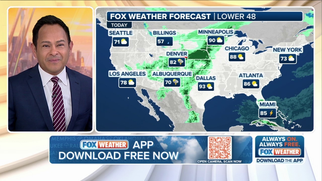 Weather in America: June 2, 2025