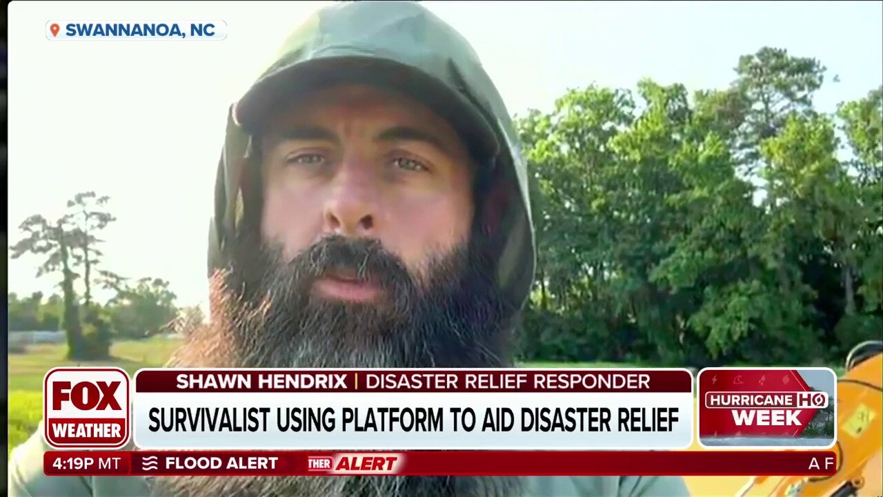 North Carolina man uses large social media platform to lead the way in hurricane recovery 