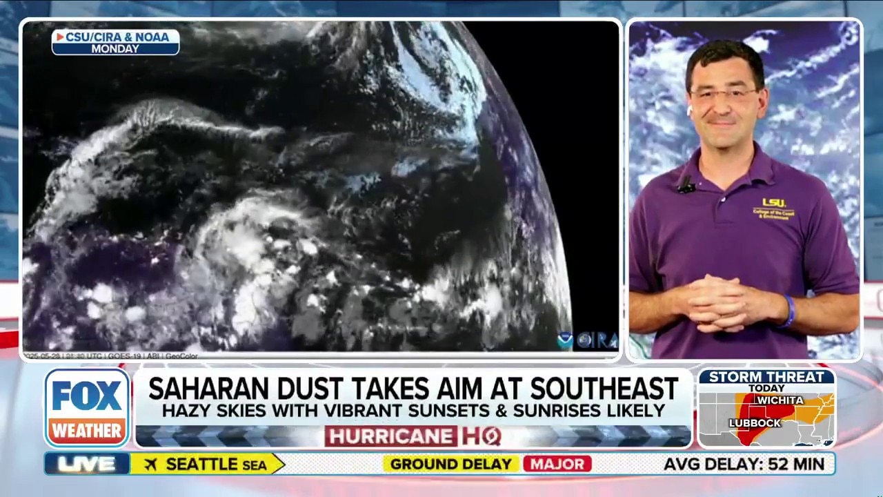 How dust from the Sahara Desert can impact hurricane season