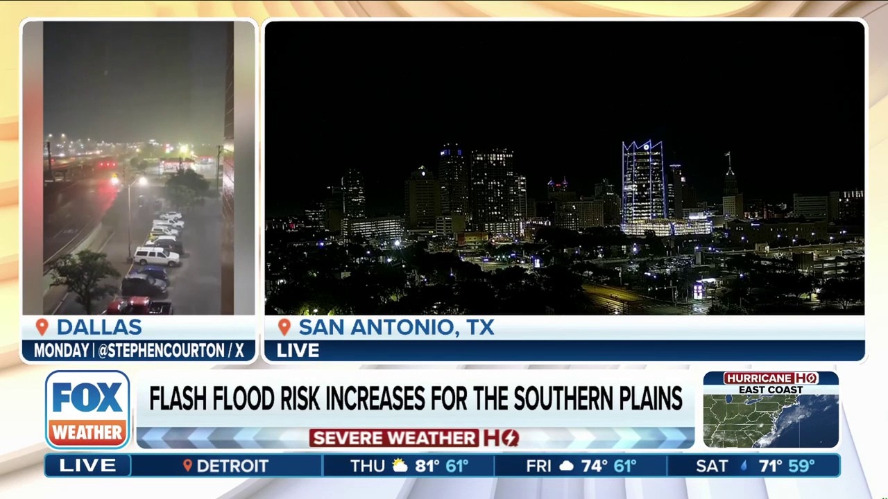 Severe weather, torrential rain raises flood concerns in Plains, Upper Midwest