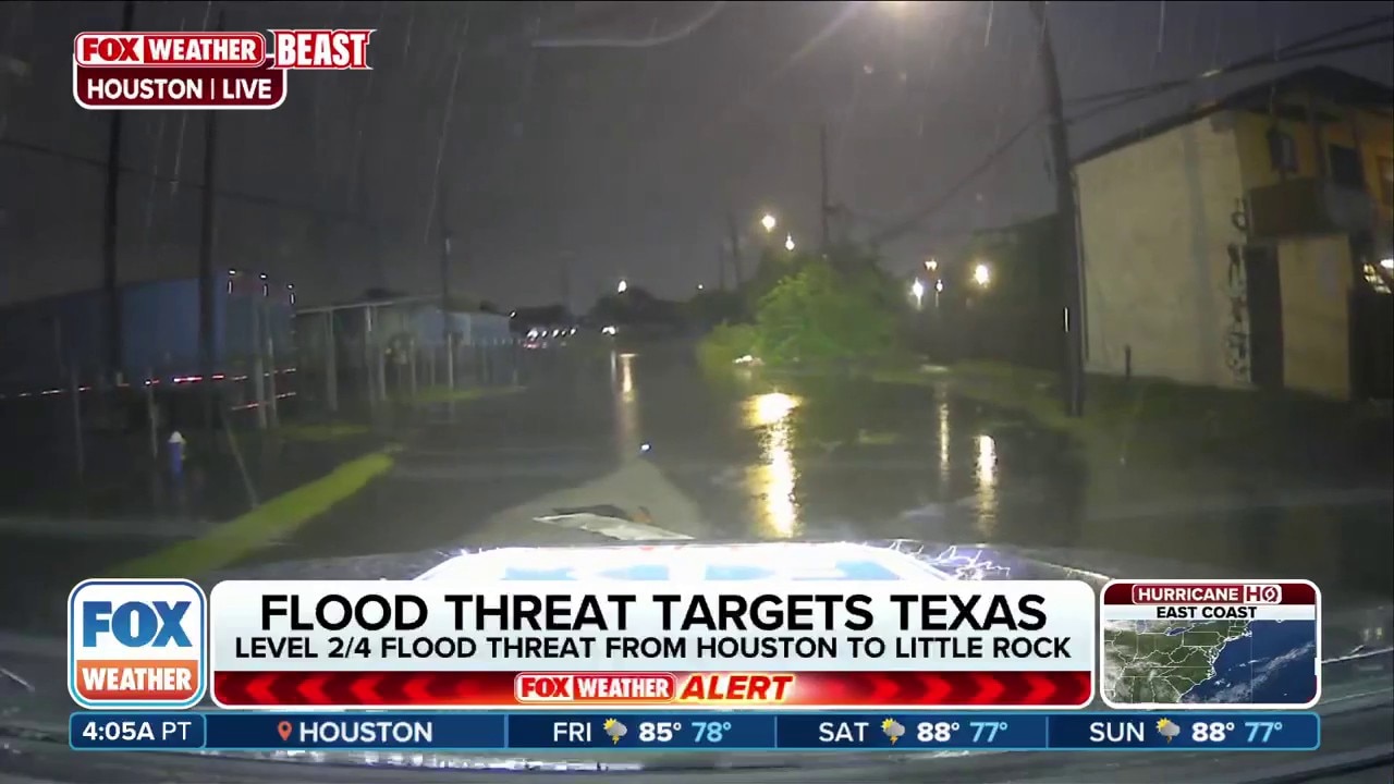 Flood threat continues in Texas after days of heavy rain, thunderstorms