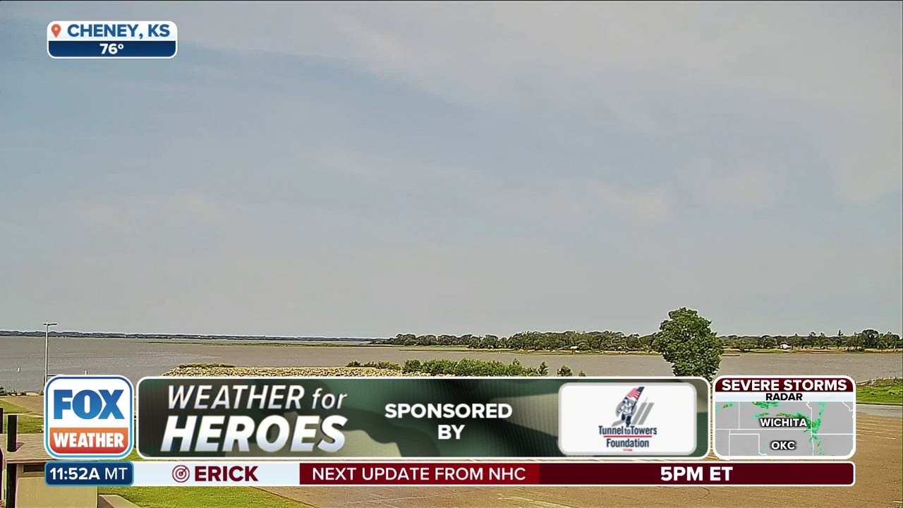 Watch Fort Riley experiencing stormy, hot week ahead - FWX | FOX One