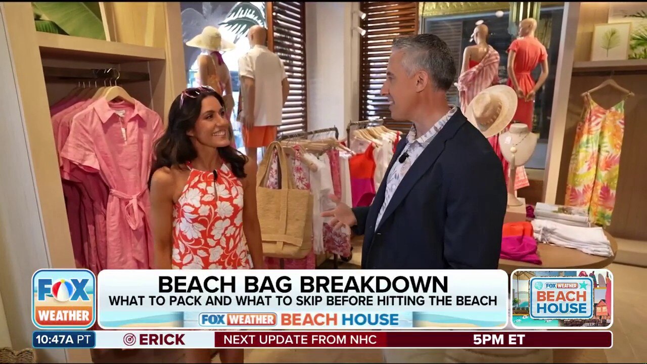 FOX Weather Beach House: What to pack when hitting the beach