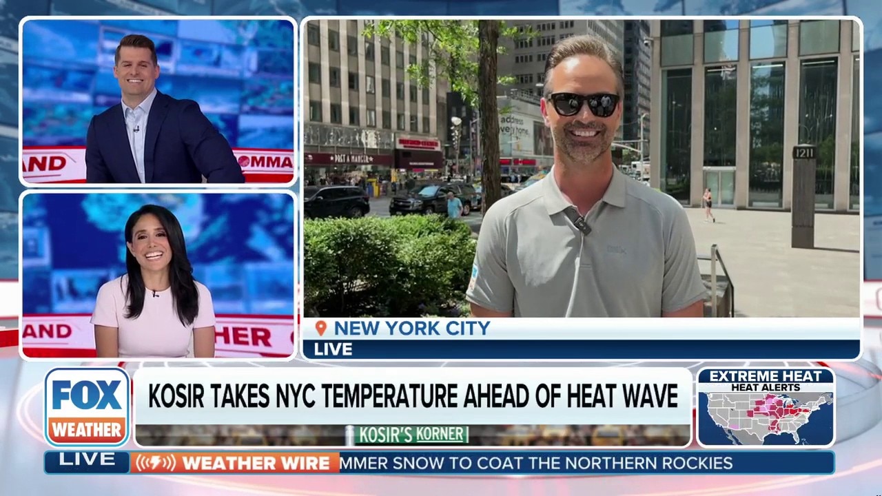 Kosir's Korner: New Yorkers brace for scorching heat wave