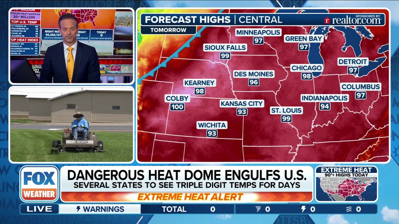 Heat dome bringing life-threatening temperatures to 30+ states
