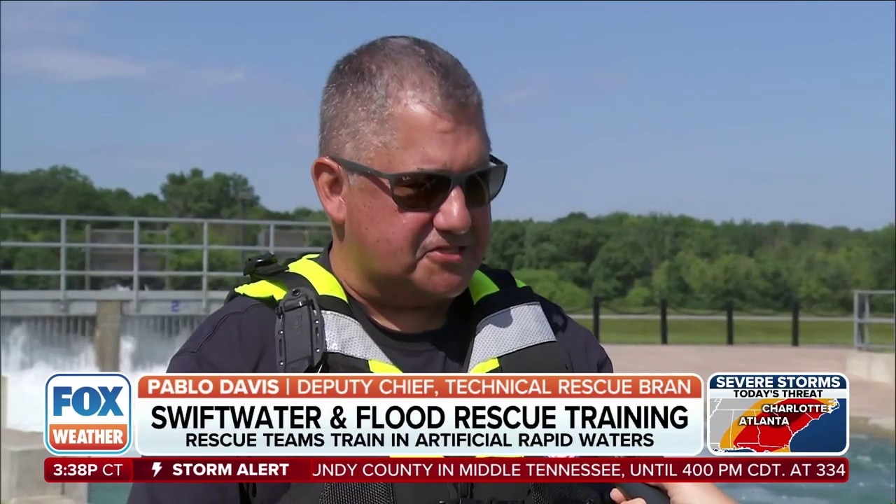 First responders train for flash flood rescues at New York facility