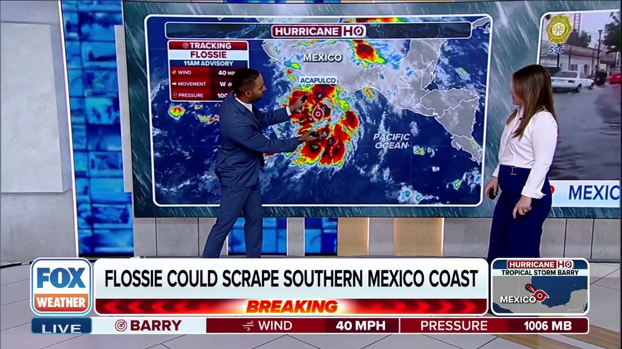 Tropical Storm Flossie forms in Eastern Pacific Ocean 