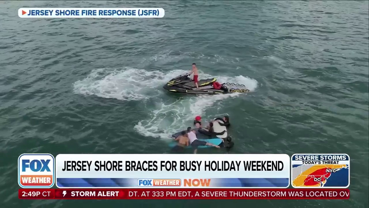 Beaches brace for a busy holiday weekend