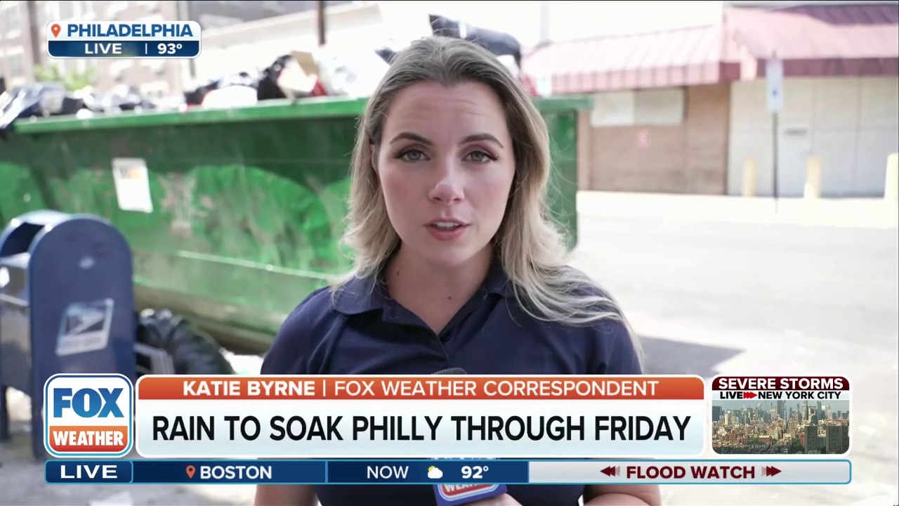 Flash flood and storm threat draws closer for Philadelphia