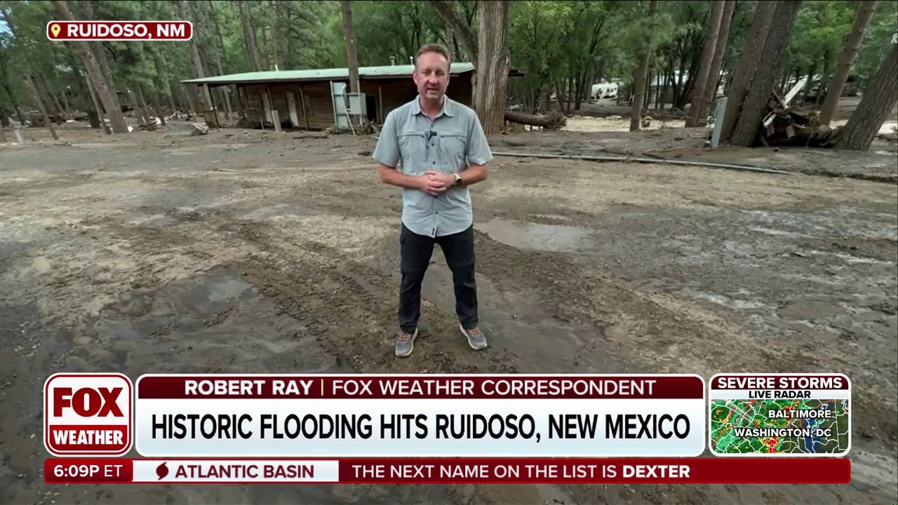 Historic flooding strikes Ruidoso, New Mexico