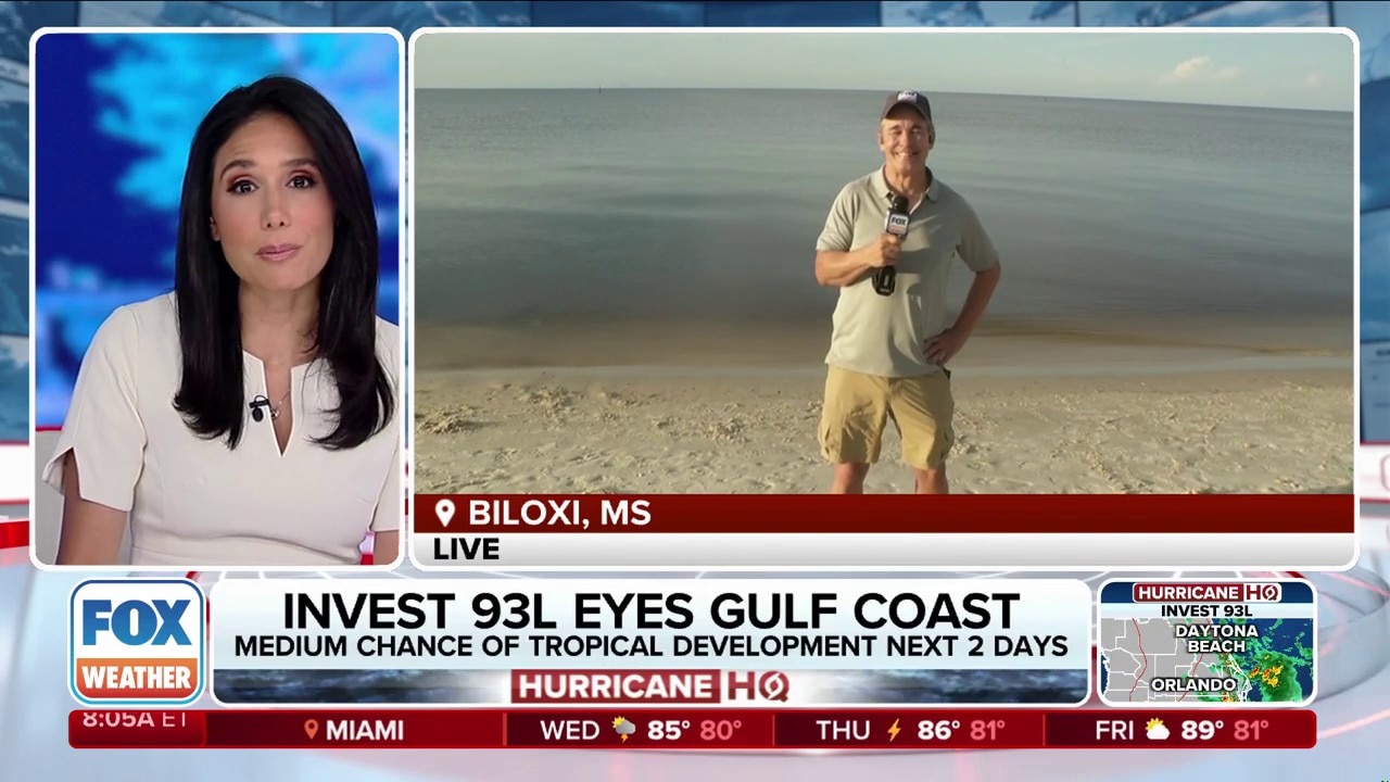 Invest 93L eyes Gulf Coast as tropical moisture fuels intense downpours