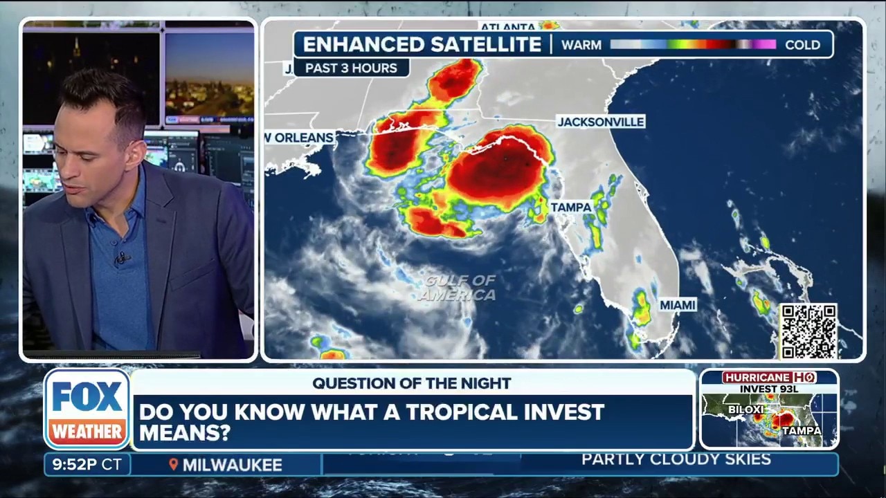 A look at what is in store for Invest 93L