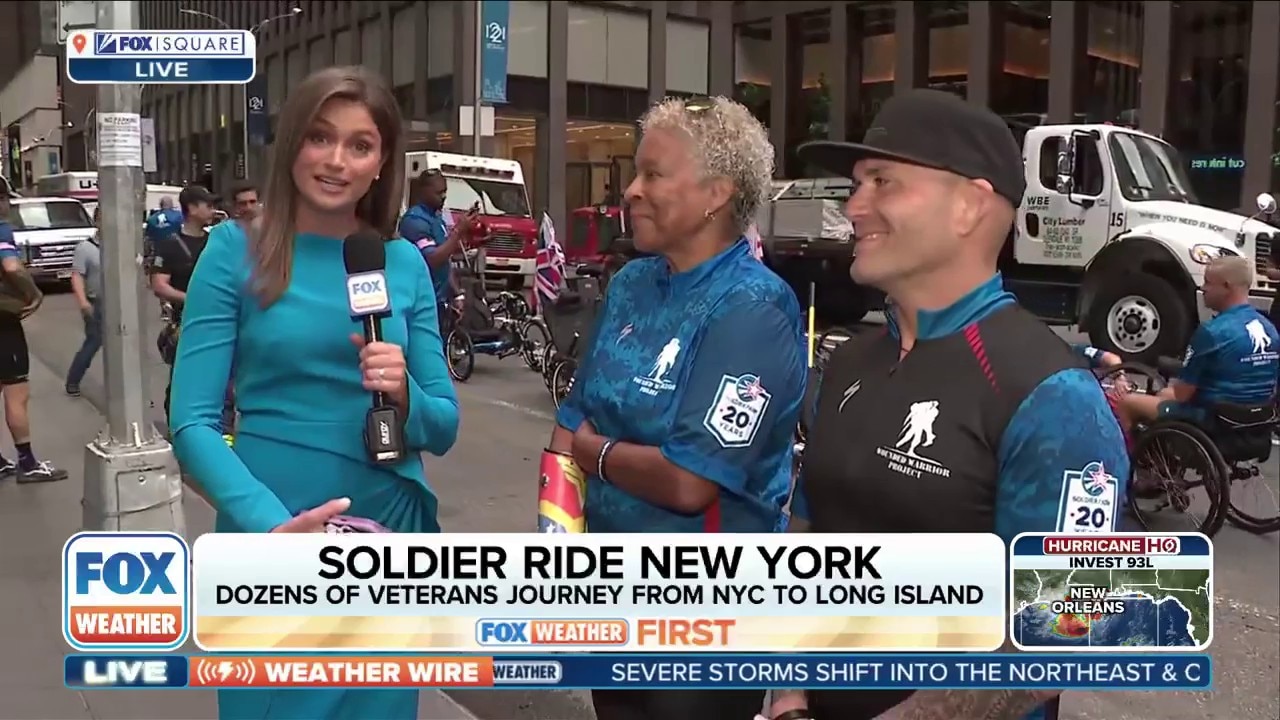 Wounded Warrior Project's Soldier Ride New York helps wounded service members heal