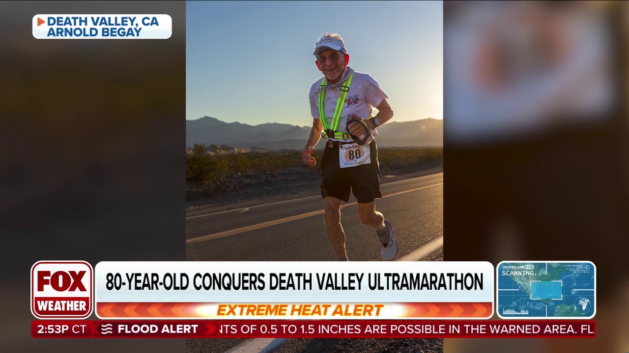 80-year-old runner conquers Death Valley Ultramarathon 