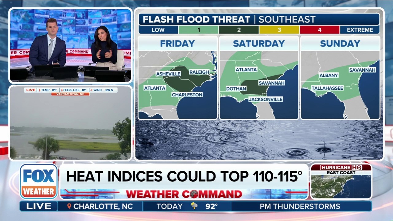 Watch Flooding rain, thunderstorms coming to Southeast - FWX | FOX One