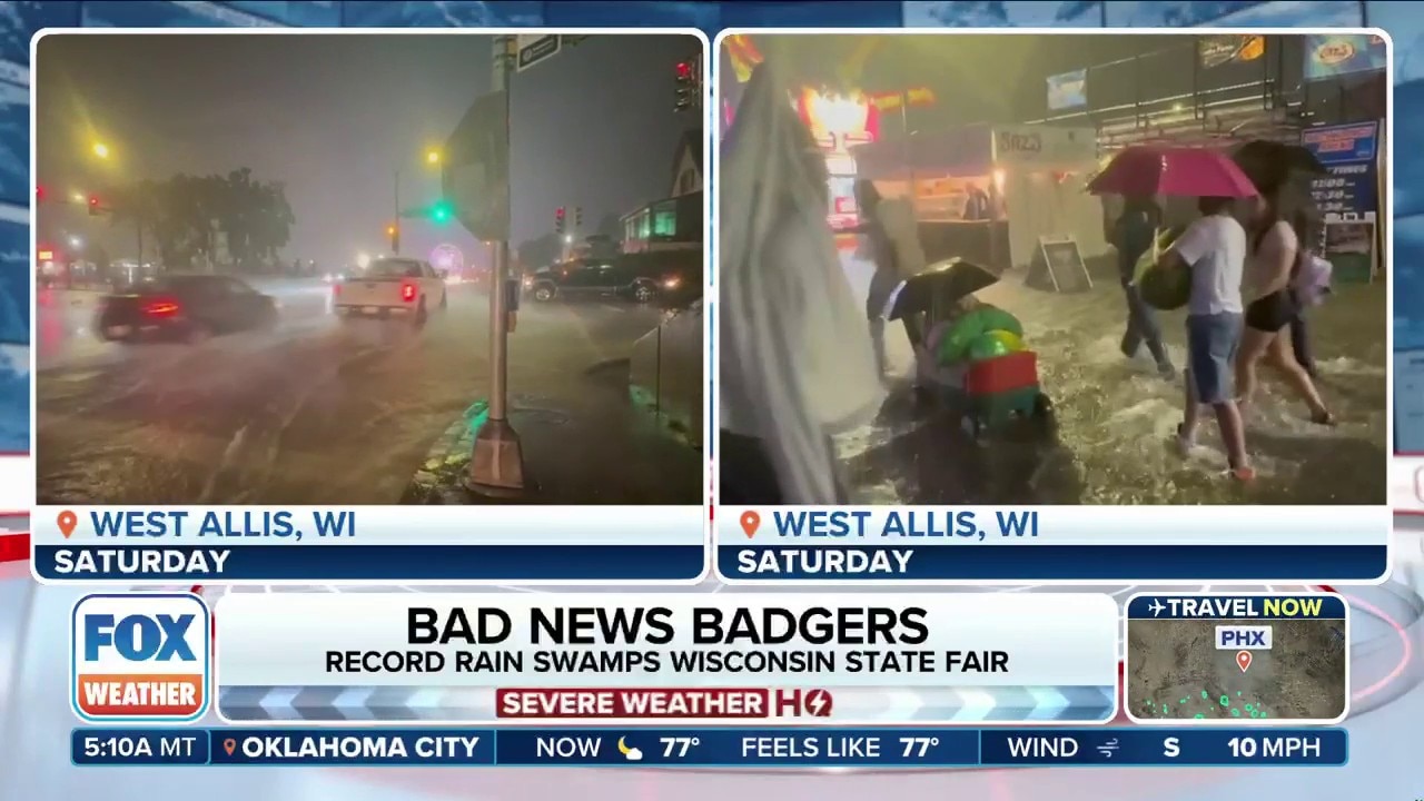 Torrential rain leads to flash flooding in Milwaukee, southeast Wisconsin