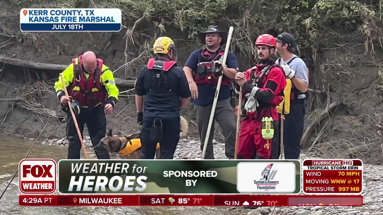 Olathe, Kansas Fire Department deployed to help Texas flood recovery