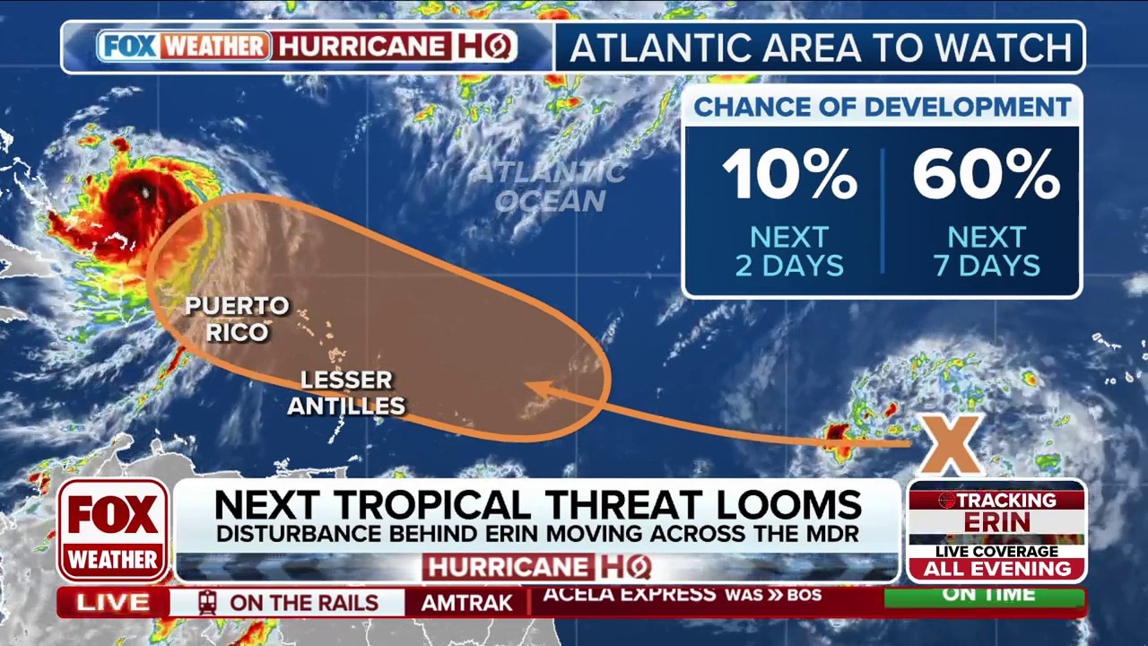 Next tropical threat looms after Hurricane Erin 