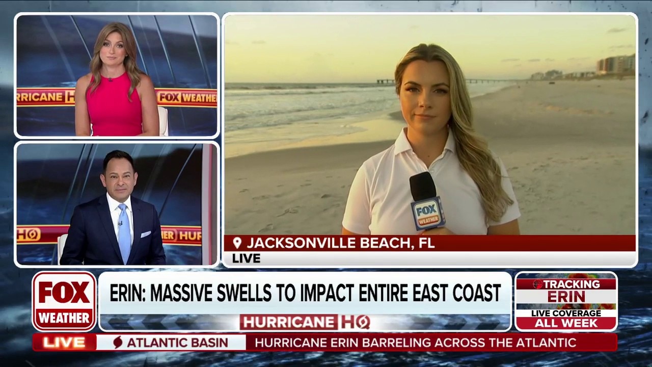 Hurricane Erin to bring large waves, rip currents to Florida beaches