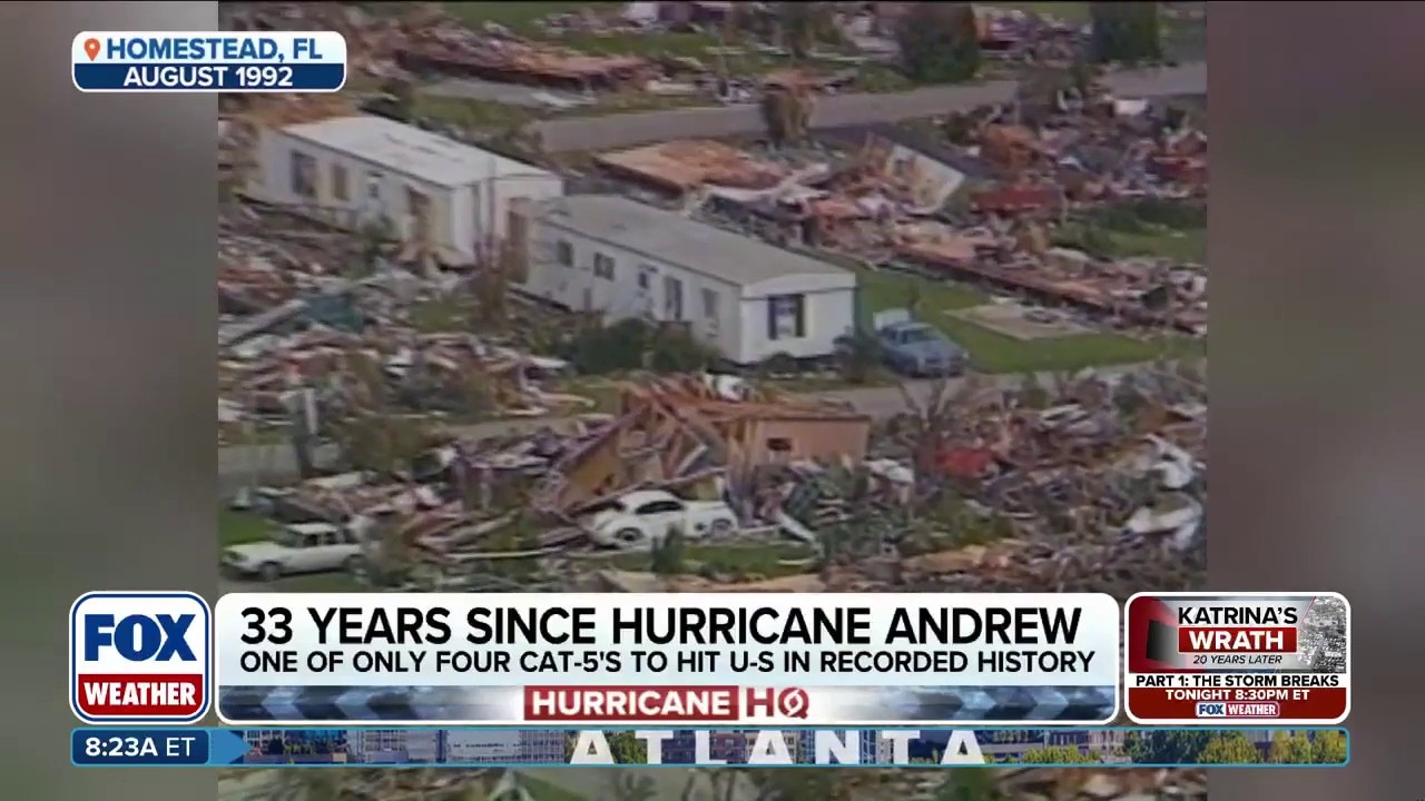 FOX Weather Hurricane Specialist Bryan Norcross looks back at hurricanes Katrina, Andrew