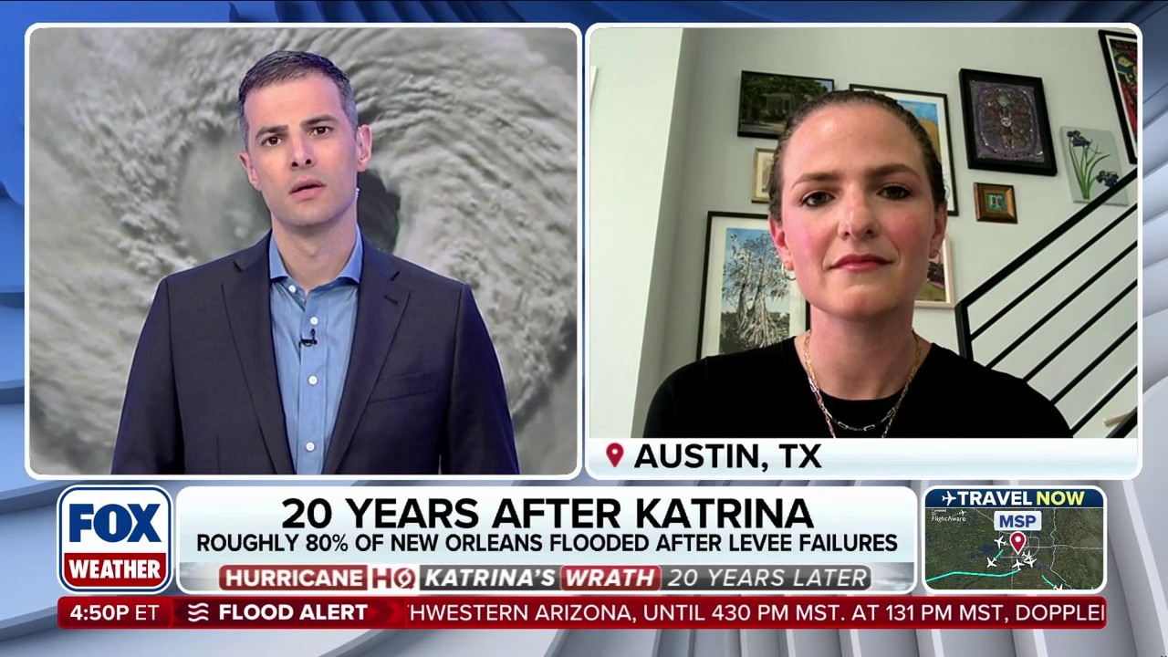Hurricane Katrina victim shares her personal experience 20 years later
