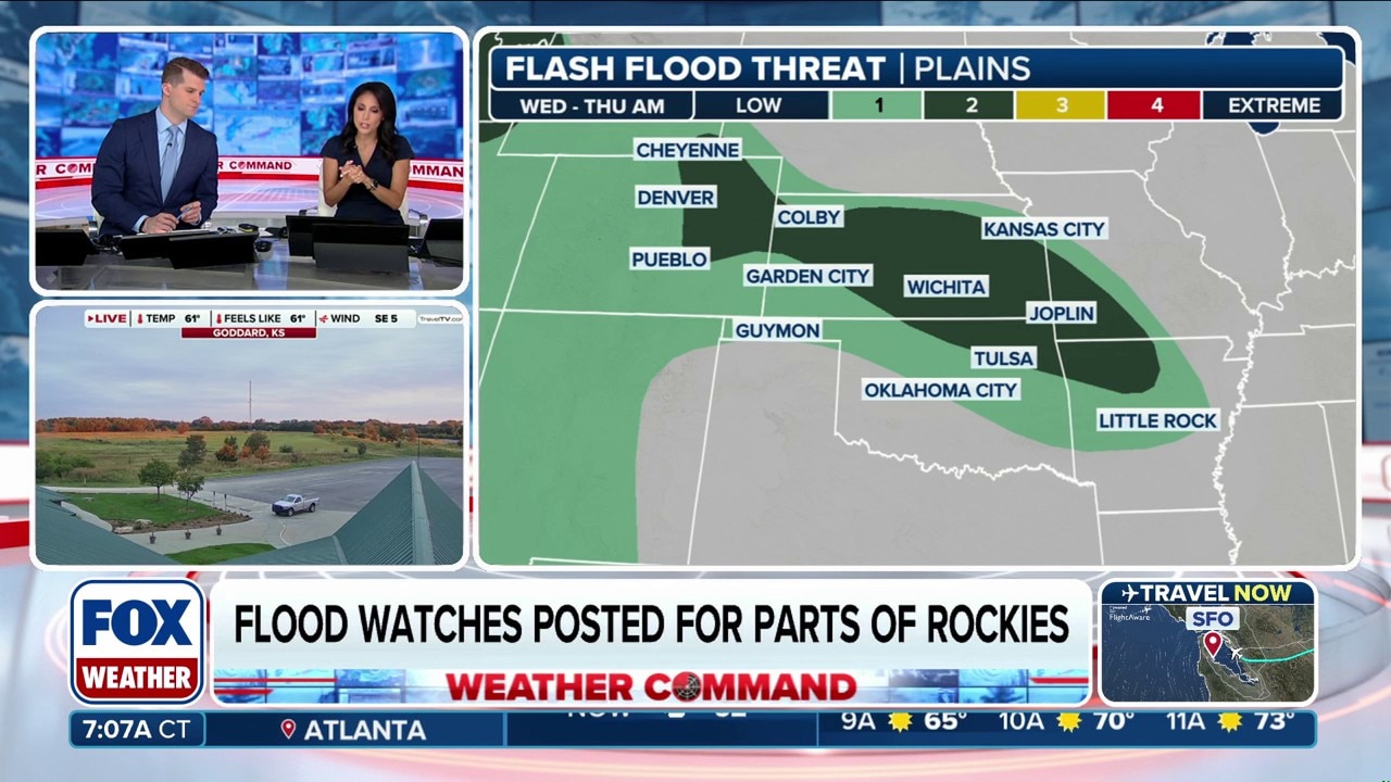 Flooding concerns grow in West, Plains