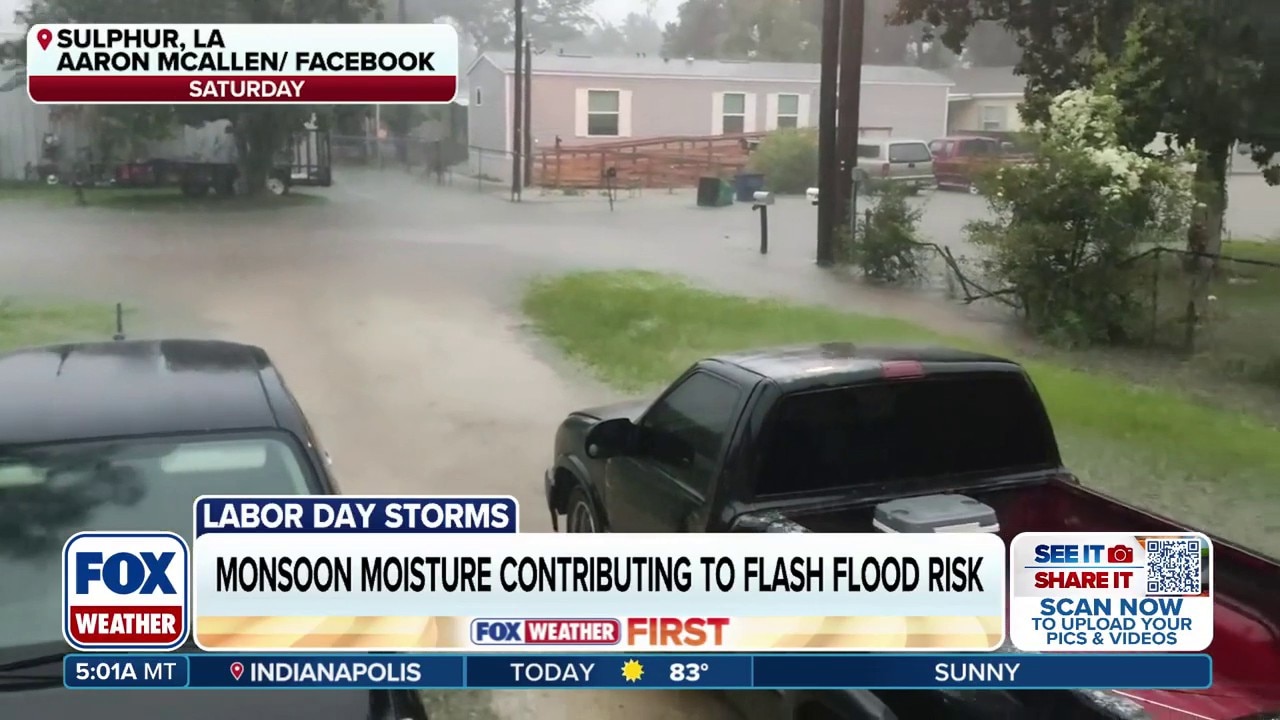 Flood threat continues in Plains as millions head home after Labor Day holiday weekend