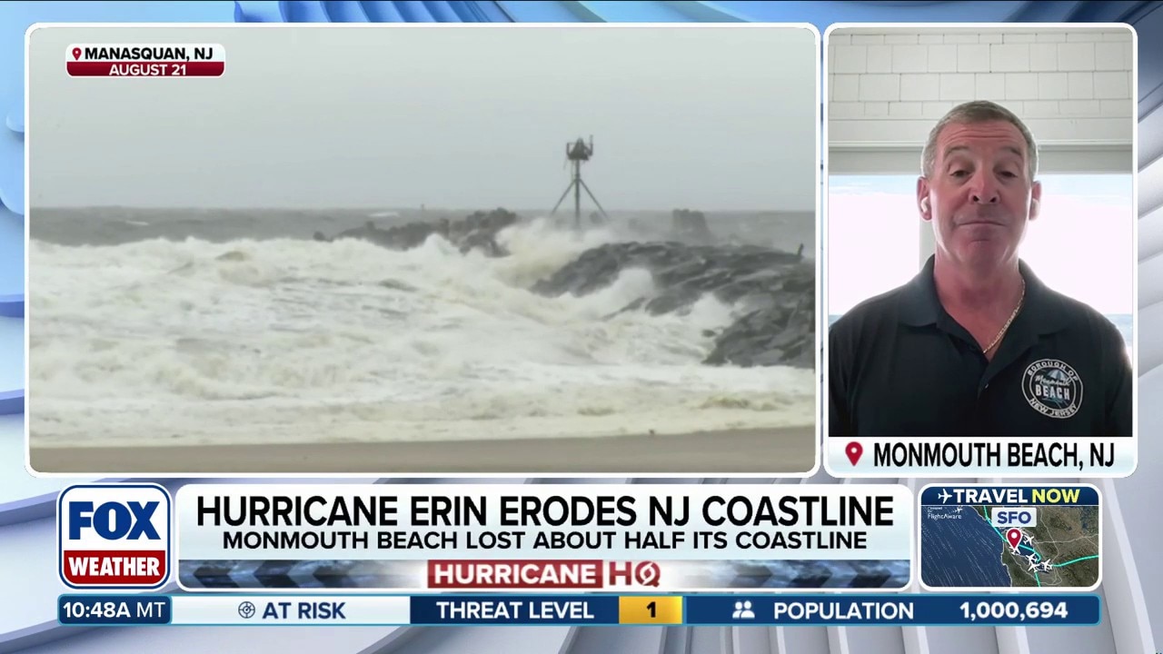 Jersey Shore beaches grapple with erosion after Hurricane Erin
