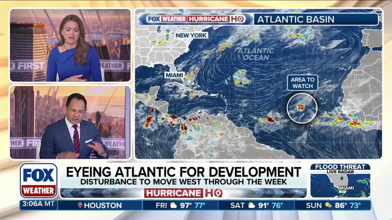 Monitoring the Atlantic for tropical development as peak of hurricane season approaches
