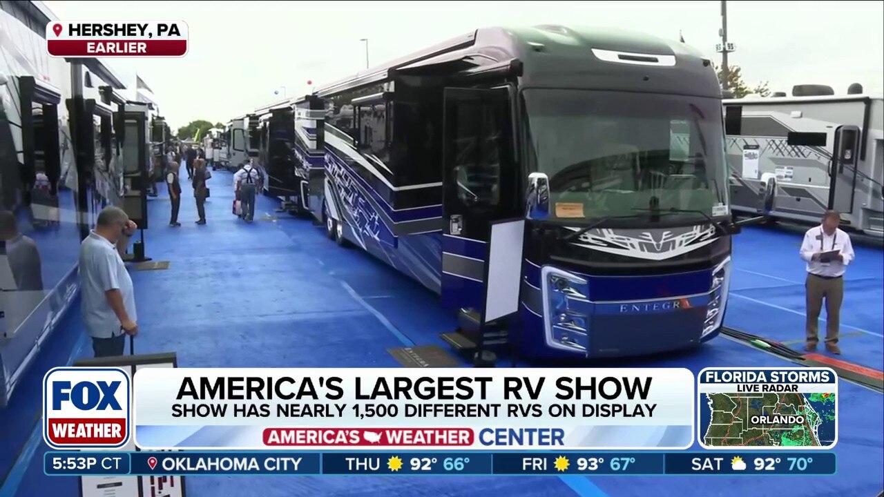 Watch Blue Compass RV offers variety of RVs at America's Largest