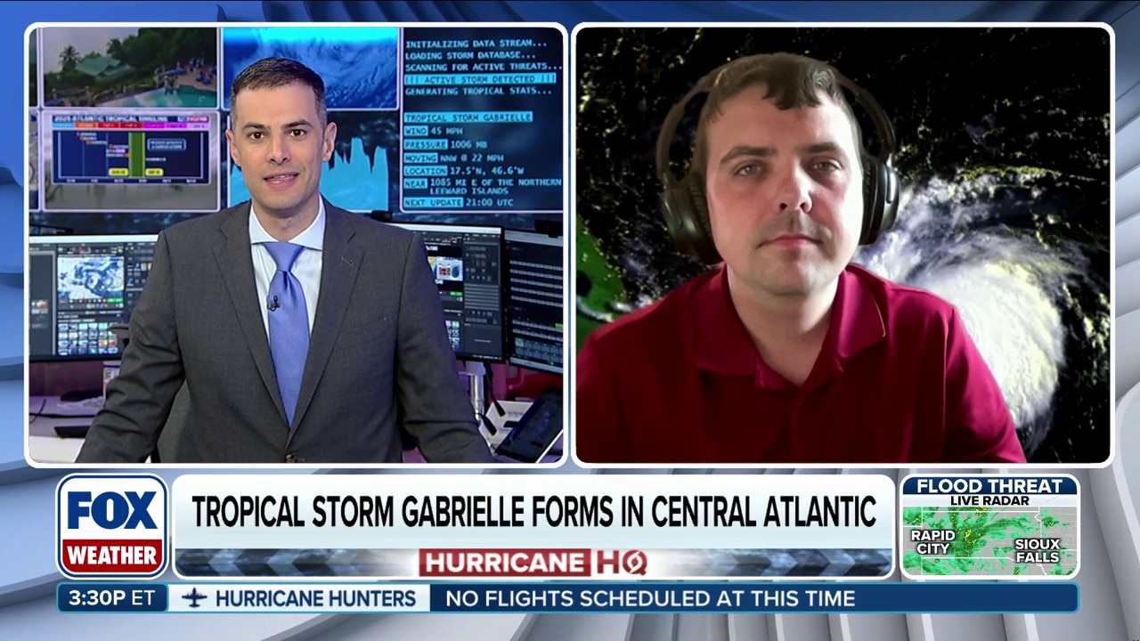 Talking about the latest on Tropical Storm Gabrielle