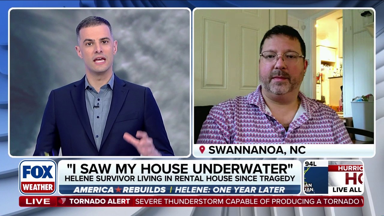 North Carolina man shares story of survival after Helene