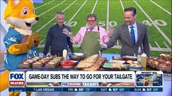 Brandon Fey joins FOX Weather Tailgate with mouthwatering game day ideas