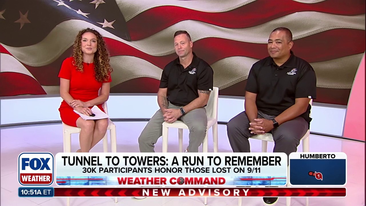 Watch New York City firefighters honor fallen comrades on 9/11 through ...