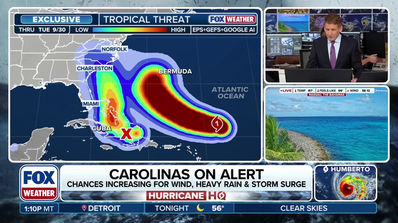 Watch Bryan Norcross provides exclusive analysis into Invest 94L's ...