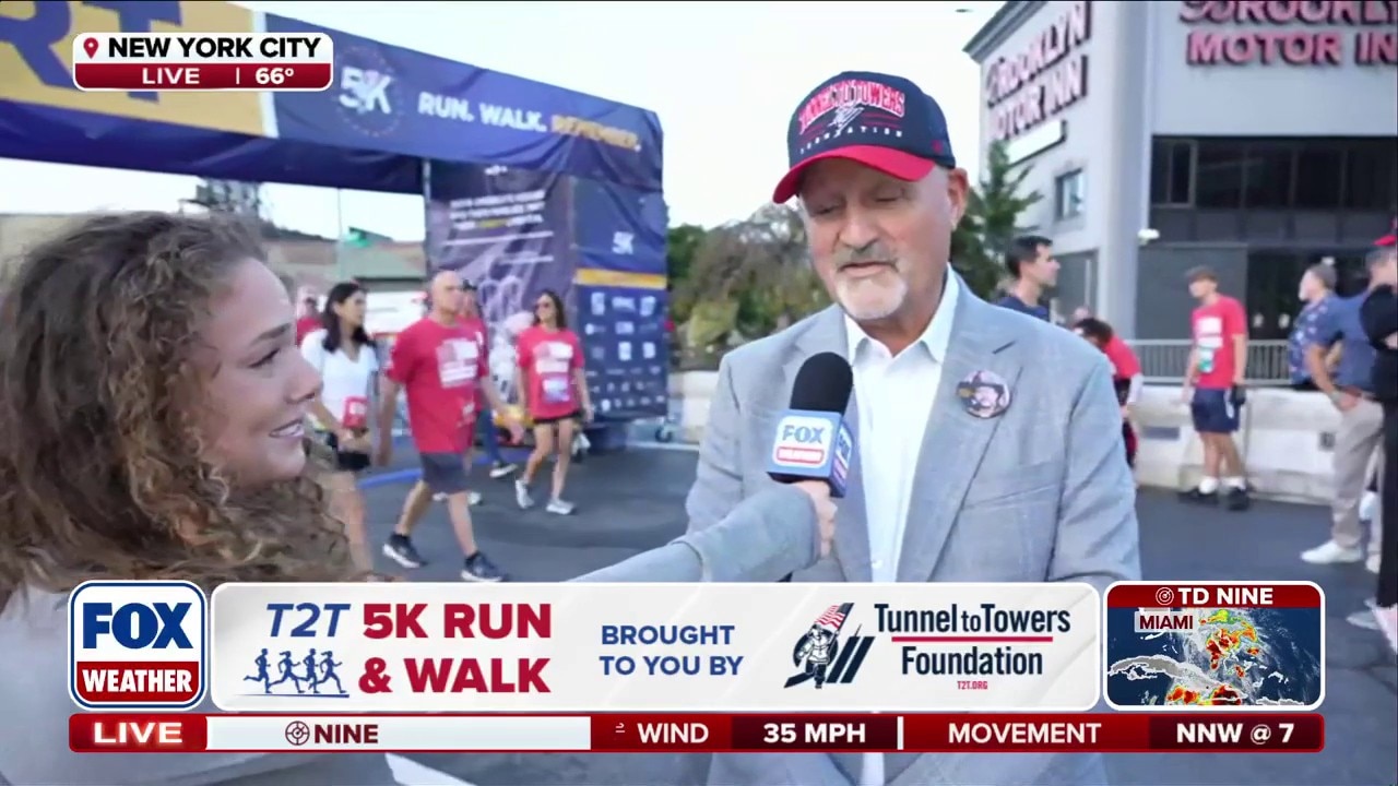 Tunnel to Towers 5K honoring fallen 9/11 heroes on Sunday