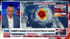 Hurricane Humberto Weakens To Category 4