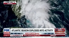 Tropical Storm Imelda moving north of Bahamas on Monday