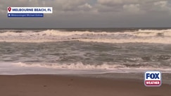 Watch: Waves crash onto Melbourne Beach as impacts from Tropical Storm Imelda slam Florida