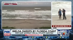Hurricane Imelda kicks up surf along Florida coast