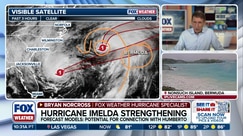  Hurricane Imelda continues to strengthen heading toward Bermuda