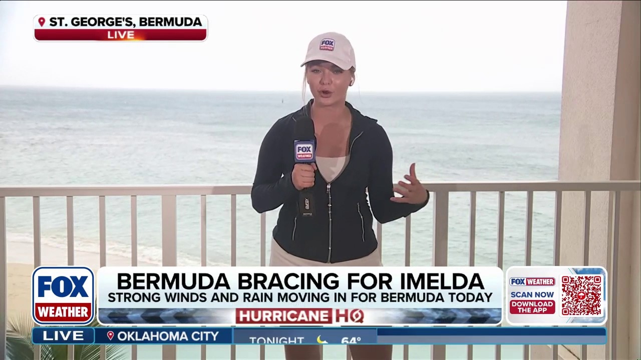 Bermuda braces for the impacts of Hurricane Imelda