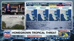 Tropical threat off Florida's east coast fueling days of rain