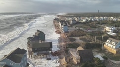 See the shocking scene of the recently destroyed beach front homes