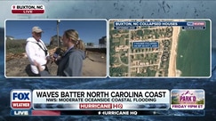 Hide tides and rough surf from Hurricane Imelda cause collapse of 7 homes in Buxton, North Carolina