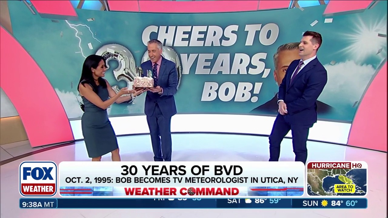 FOX Weather's Bob Van Dillen celebrates 30 years as broadcast meteorologist
