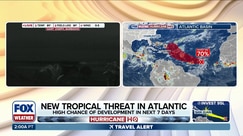 Invest 95L slowly organizing as likely tropical depression treks toward Caribbean